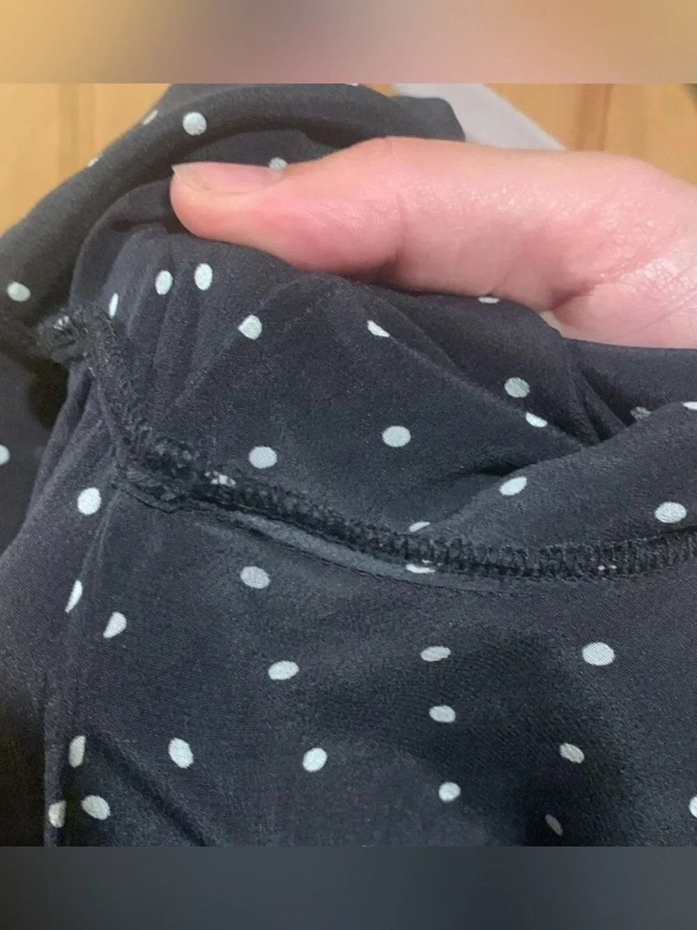 SEZANE Louisa silk polka dot midi dress - Picture 8 of 9